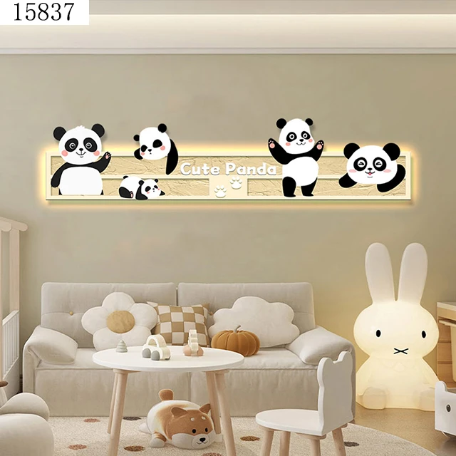 Z55号儿童房床头挂画男孩女孩卧室背景墙现代简约轻奢画