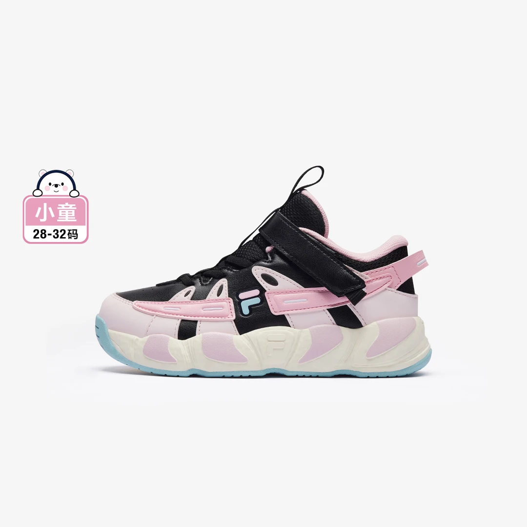 【千禧风可颂】FILA斐乐儿童时尚春季中小童休闲运动鞋K14B411201