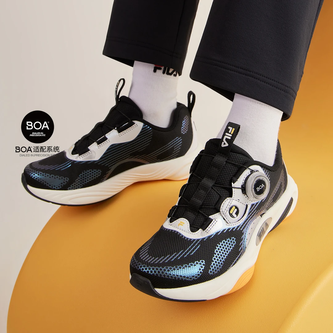 【斐乐儿童】新款大童 【NEON彩弹鞋】 轻回弹网球训练鞋 K15B412404F