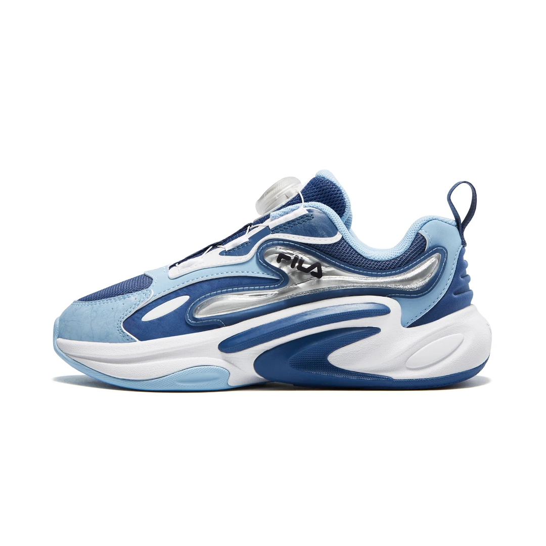 【鲸鱼鞋2代】FILA斐乐儿童大童复古跑鞋经典清凉百搭K15B341101F