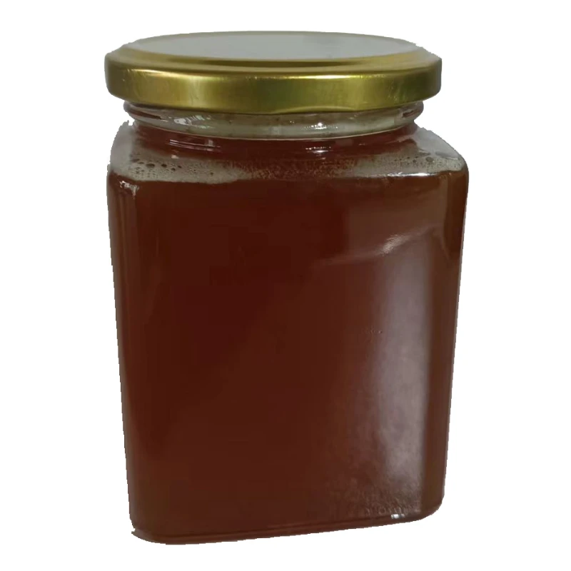 （泡水喝）瓶装土蜂蜜500g纯蜂蜜无添加食用液态正宗成熟古法酿蜜