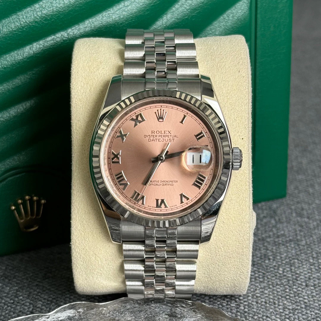 99新 Rolex/劳力士 奢侈品/日志116234罗马盘36mm原盘单表