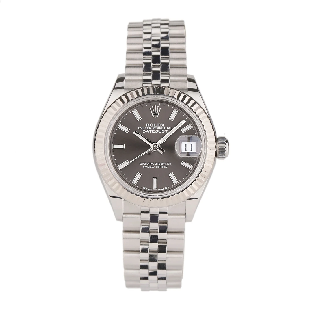 99新 Rolex/劳力士 奢侈品/日志279174灰盘条丁28mm带保卡