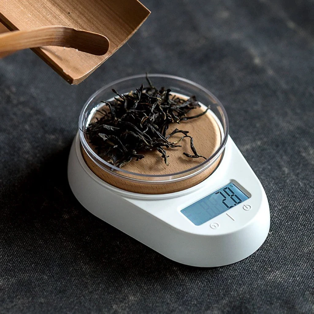 【清然雅集】茶叶秤克数秤迷你小台秤便携天平秤专用高精度秤重厨