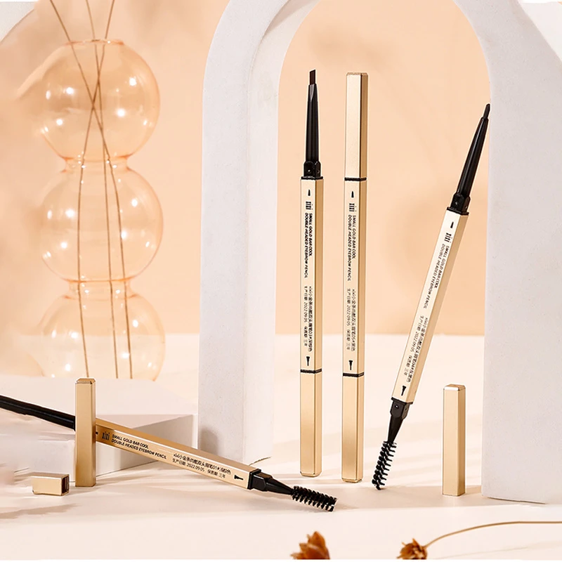 xixi小金条眉笔自然防水汗持久不脱色超细头初学d-235a