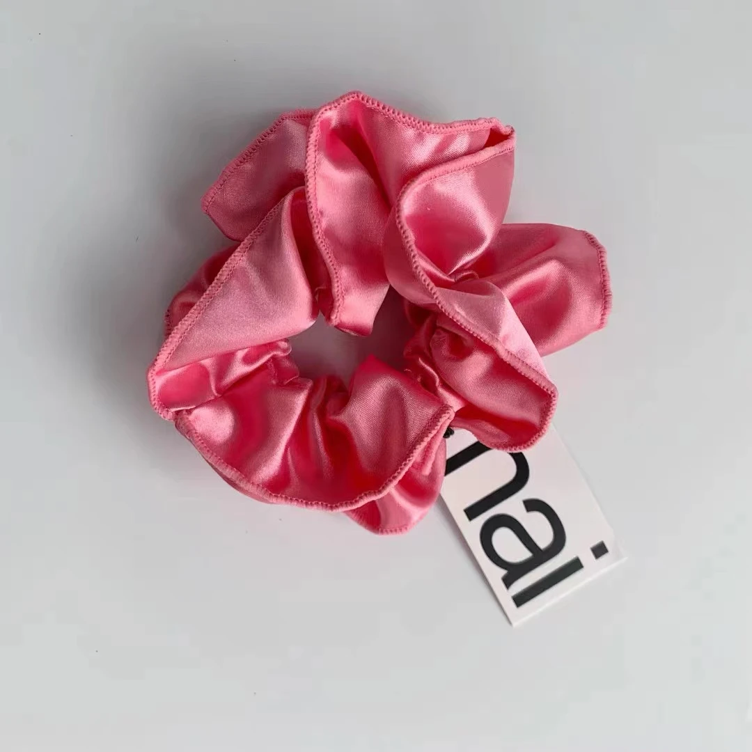 【缎面三色】英国小众设计大肠发圈纯色缎面发饰头饰三色缎面发饰