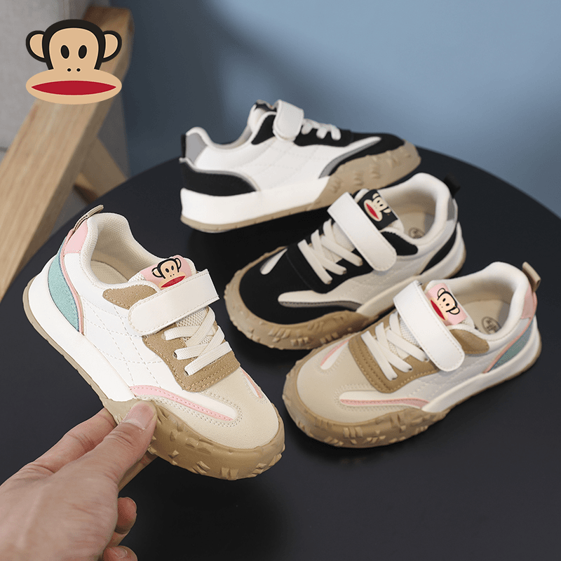 大嘴猴童鞋儿童板鞋2024春季新款男女童校园运动鞋宝宝鞋防滑耐磨