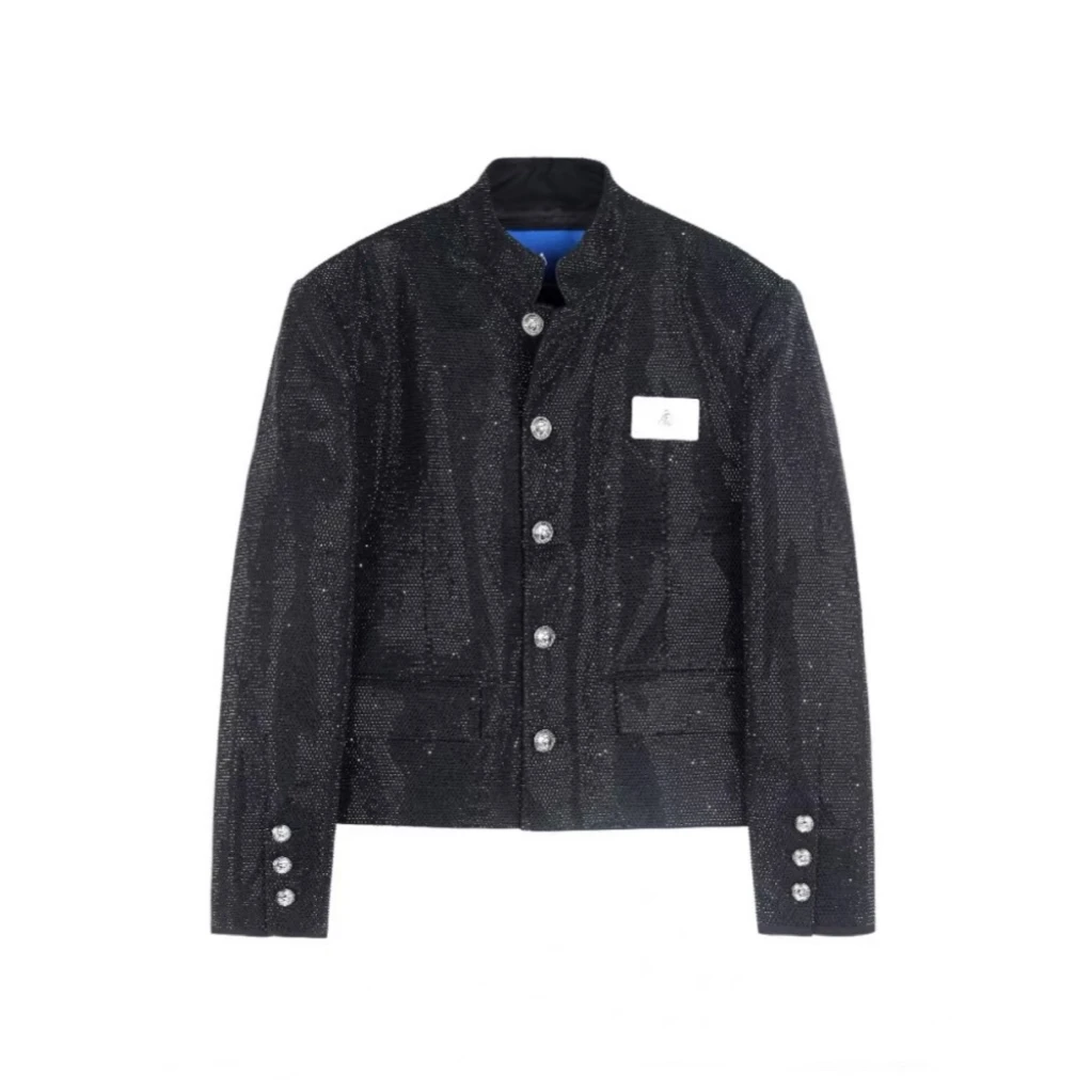 【YSFZ】满钻！满钻！设计师高级感曼德拉满钻重工夹克！