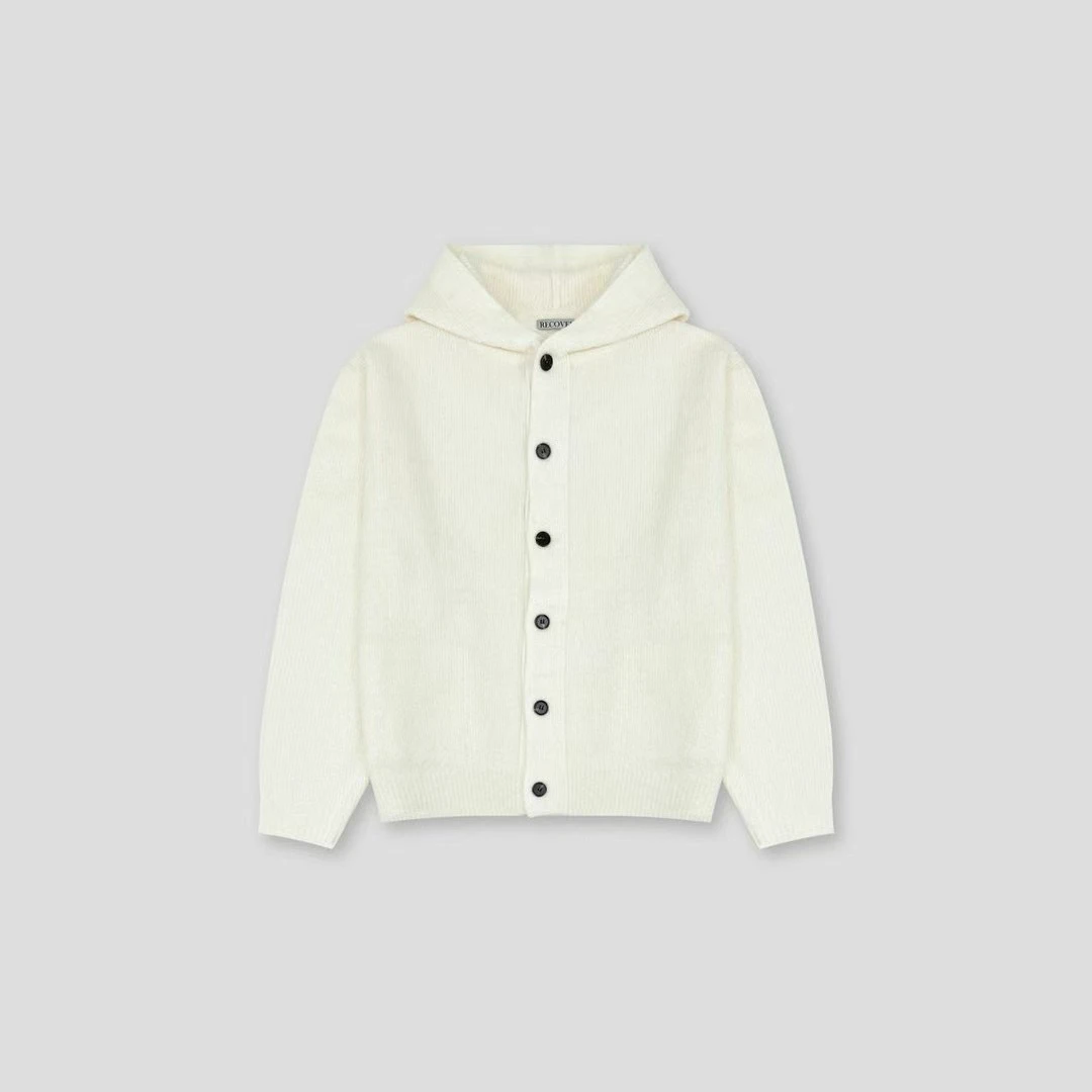 【YSFZ】设计师高级感连帽针织宽松百搭开衫