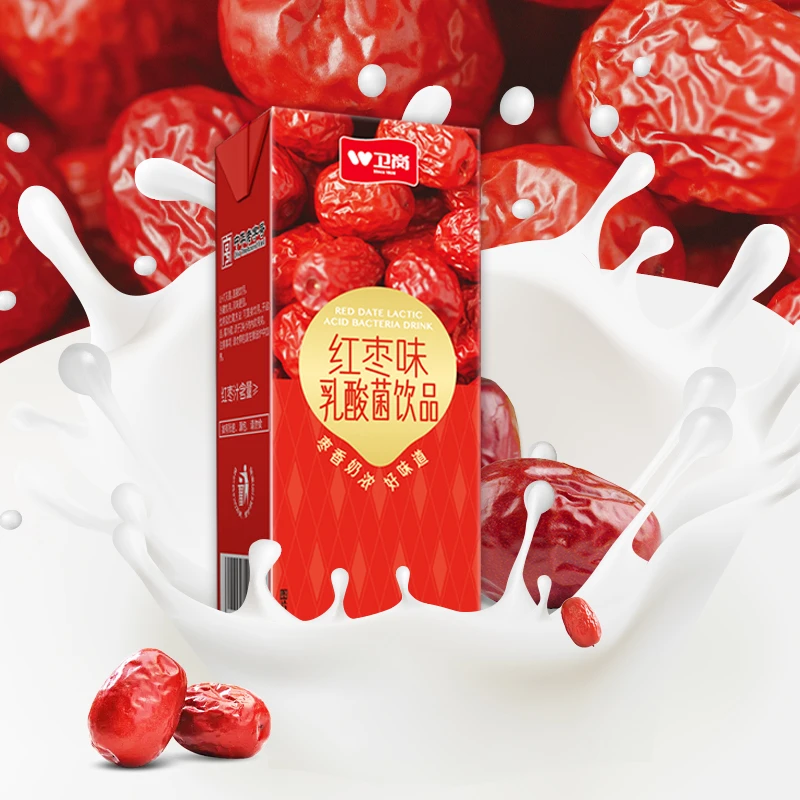 卫岗大红枣酸奶饮品新年送老人亲戚团圆饭250ml*16盒