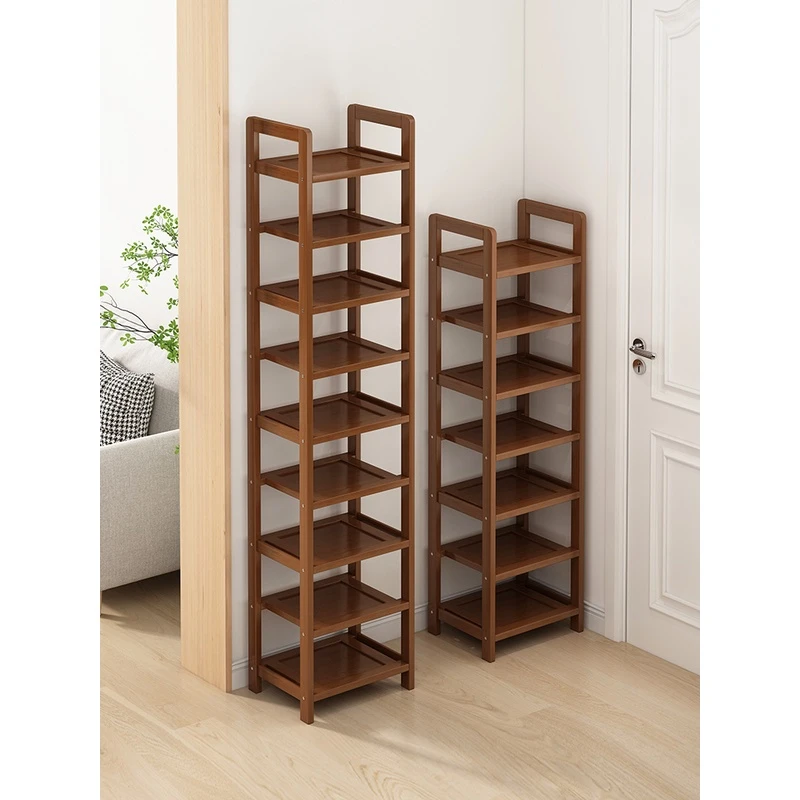 入门鞋架家用门口窄小鞋子置物架新款鞋架子鞋柜收纳神器省空间