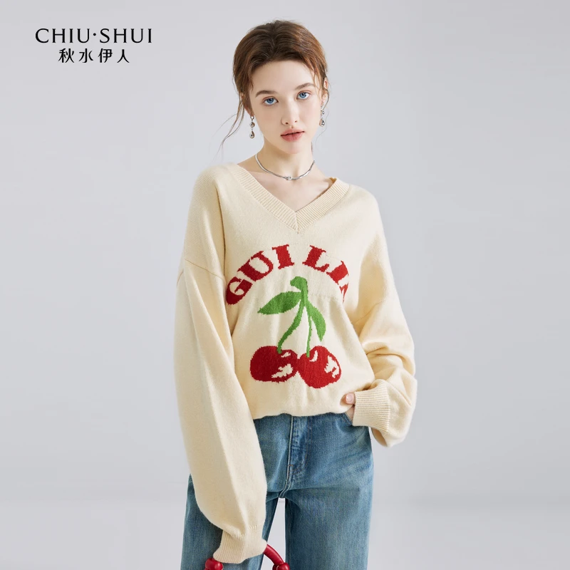 【李易行】秋水伊人针织衫春季小个子上衣624112D100160