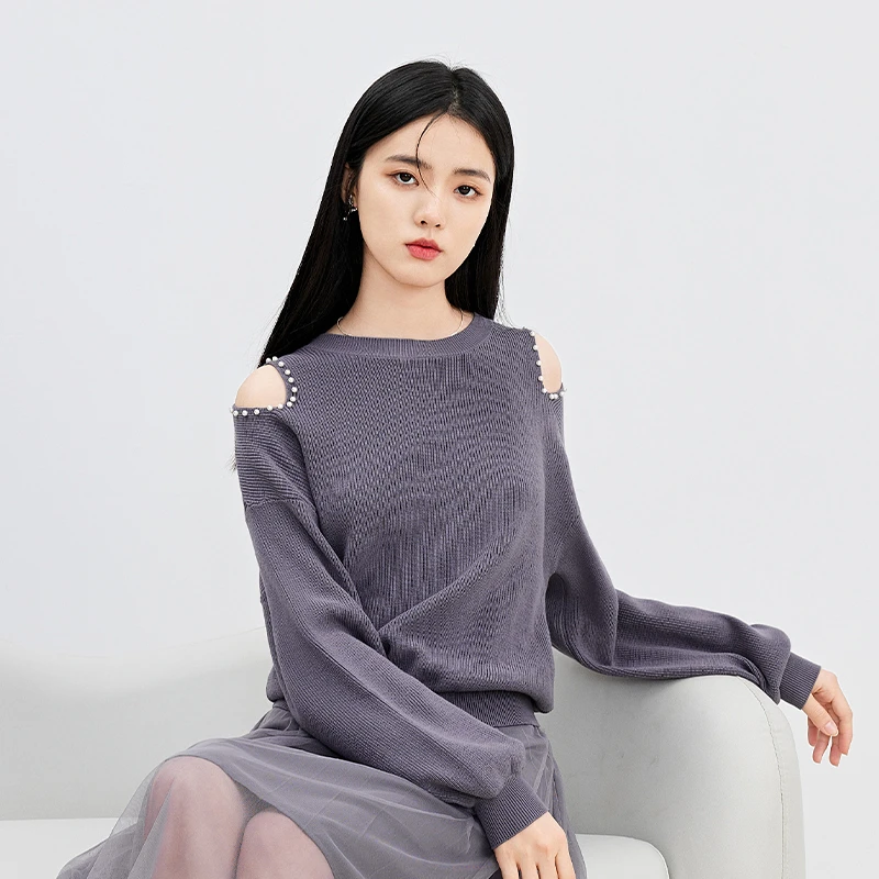 【芋总专属】秋水伊人拼接连衣裙新款女装小心机圆领套装女0032