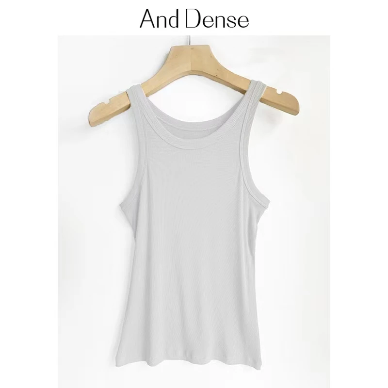 And Dense工字背心 罗纹百搭吊带内搭