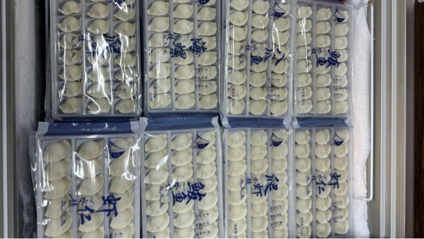 葫芦岛特产虾仁馅海鲜饺子0添加手工包制