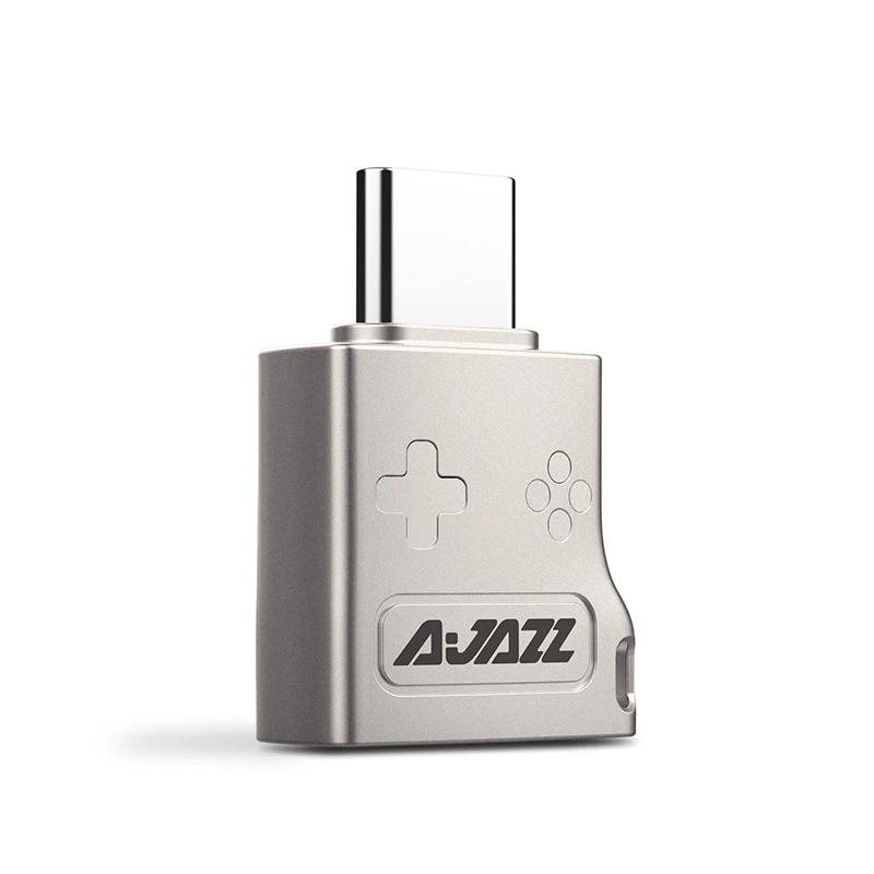 Ajazz/黑爵OTG转接头Typec转USB手机U盘适用于手机电脑平板转换器