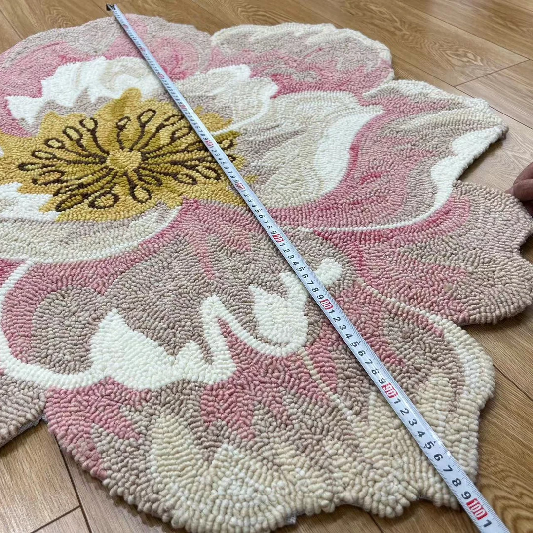 甄选专属闪拍Loyingen乐漾地毯手工枪刺地毯闪拍