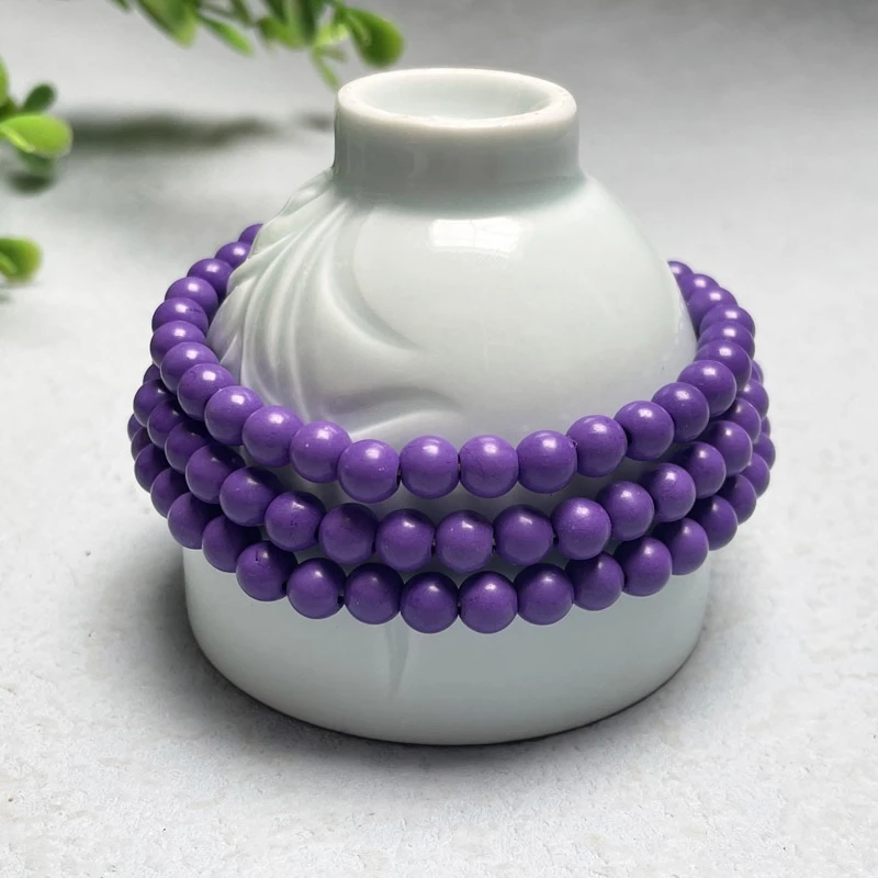 圆山精品紫俱来 多串手串108颗