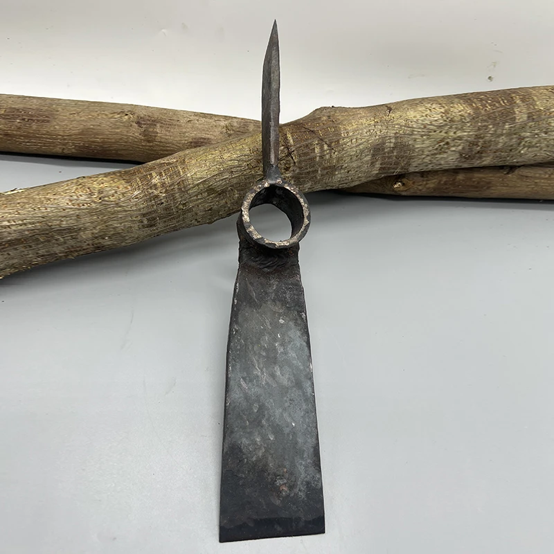 38农用锄头手工锻打弹簧钢户外挖地挖桩种果树挖冬笋挖春笋多功能