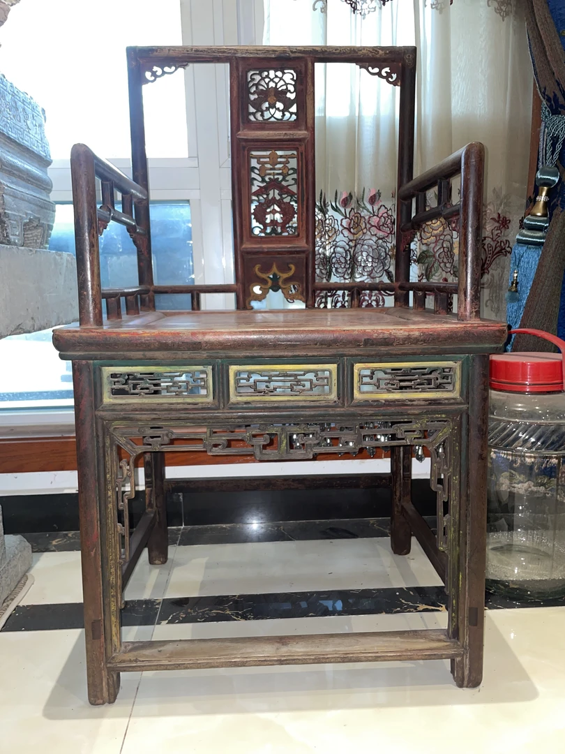 清三代乾隆工四平椅