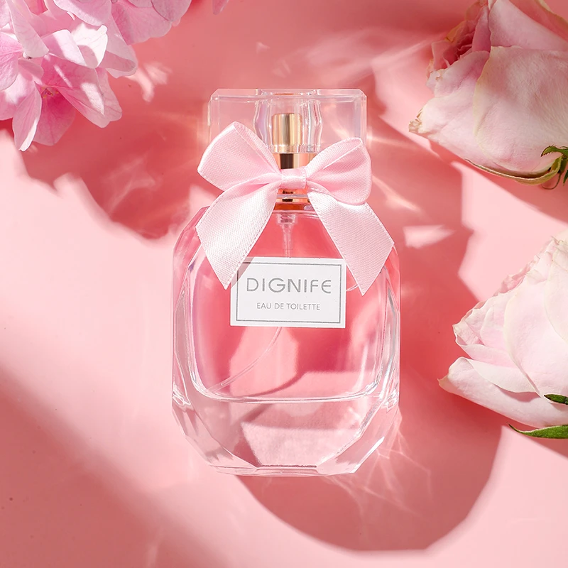 DIGNIFE/等黎妃粉色甜心女士香水经典清新淡香持久留香芳香55ml