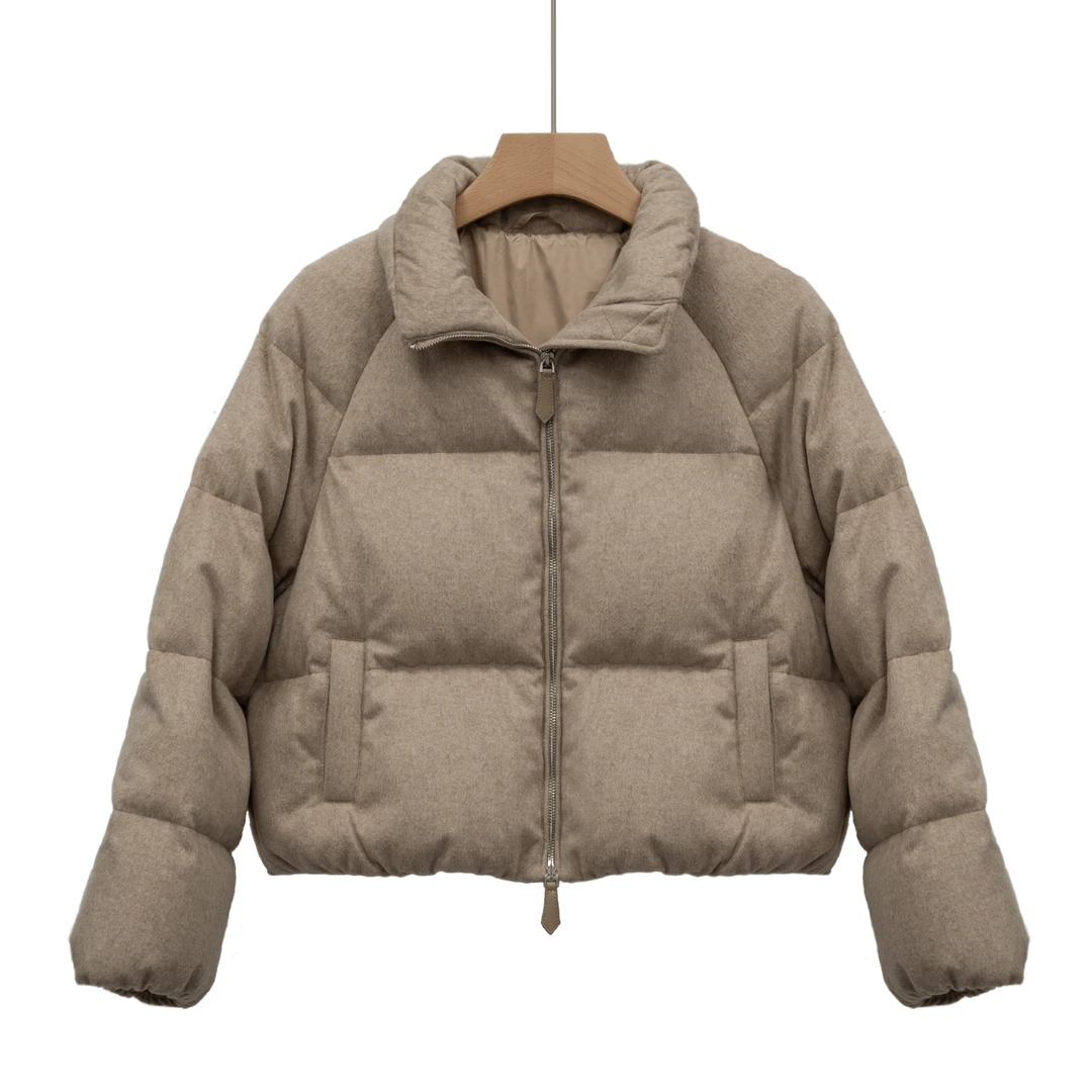 杭州超哥2024新款立领短款之禾风鹅绒服5256