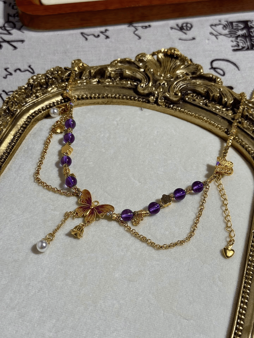 铜合金项链 栖霞公主项链