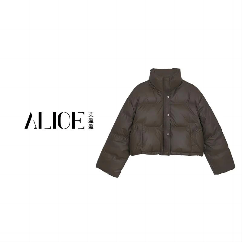 【XiaoAi】美式复古美拉德白鸭绒小个子短款羽绒服 YRF007