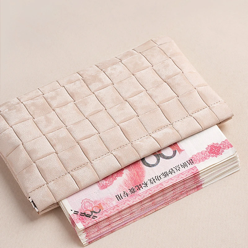 钱包女士女款2025新款简约软皮现金存放袋长款钱夹大钞收纳小