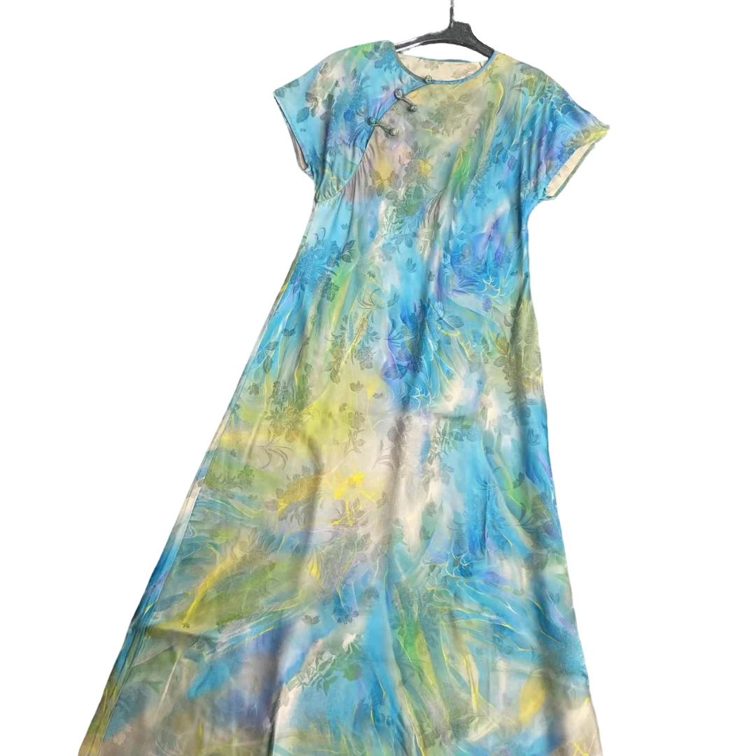 【云间】新中式设计师款时尚年轻裙子109