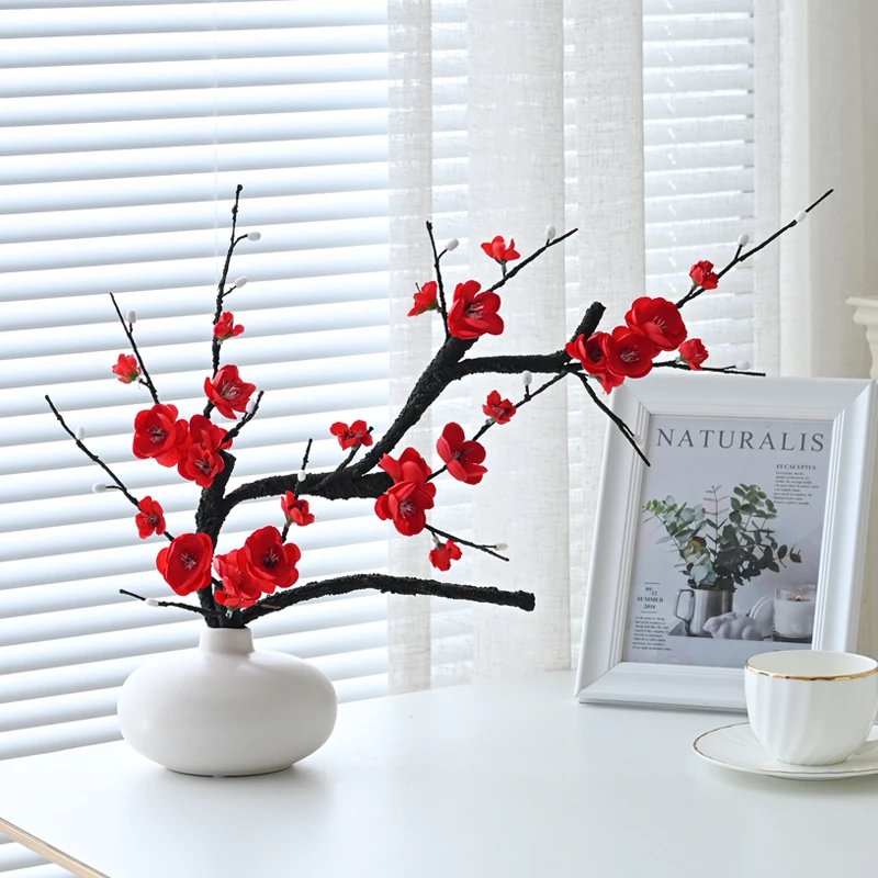 【梅上枝头】仿真花 客厅卧室摆放花室内装饰 简约 时尚