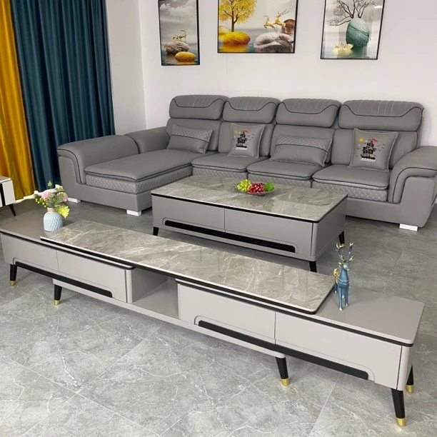 新款冬夏两用科技布艺沙发客厅大小户型简约现代沙发组合套装家具