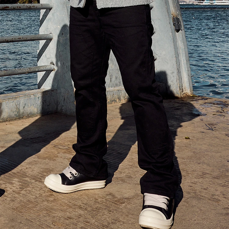 RELAX放松返潮复古伐木裤2.0工装直筒美式街头cleanfit微喇休闲裤