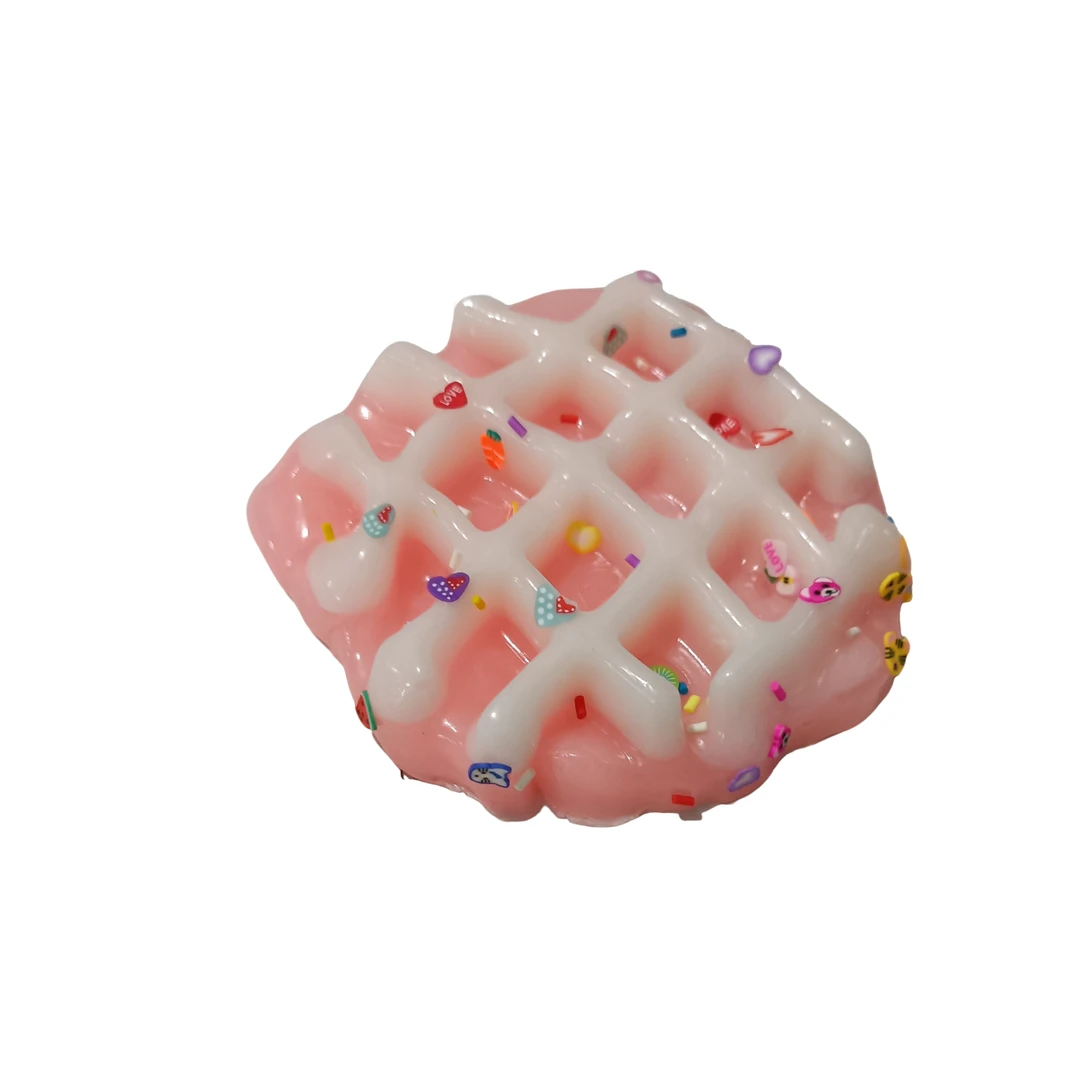 【华夫饼】仿真食玩解压tpr烂泥感高颜值捏捏乐批发