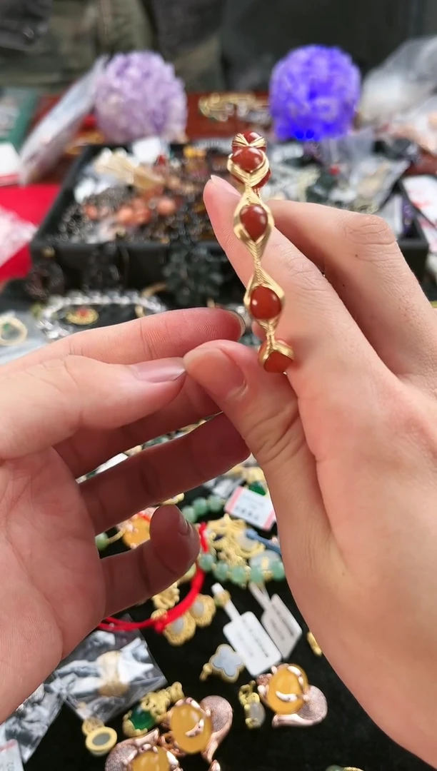 【闪购商品】玛瑙/玉髓手镯未镶嵌1