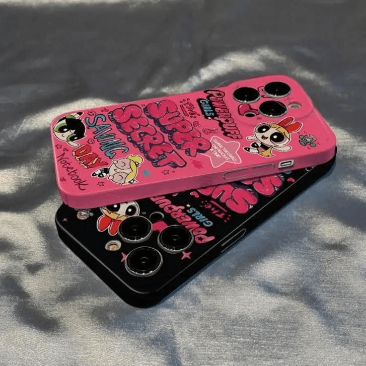 靓壳飞天小女警苹果15手机壳适用于12菲林壳iphone13pro118plus全