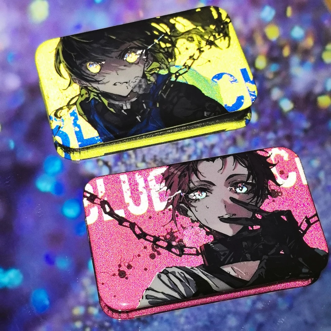 蓝色监狱同人周边方形反光吧唧徽章洁世一蜂乐回千切豹马御影玲王