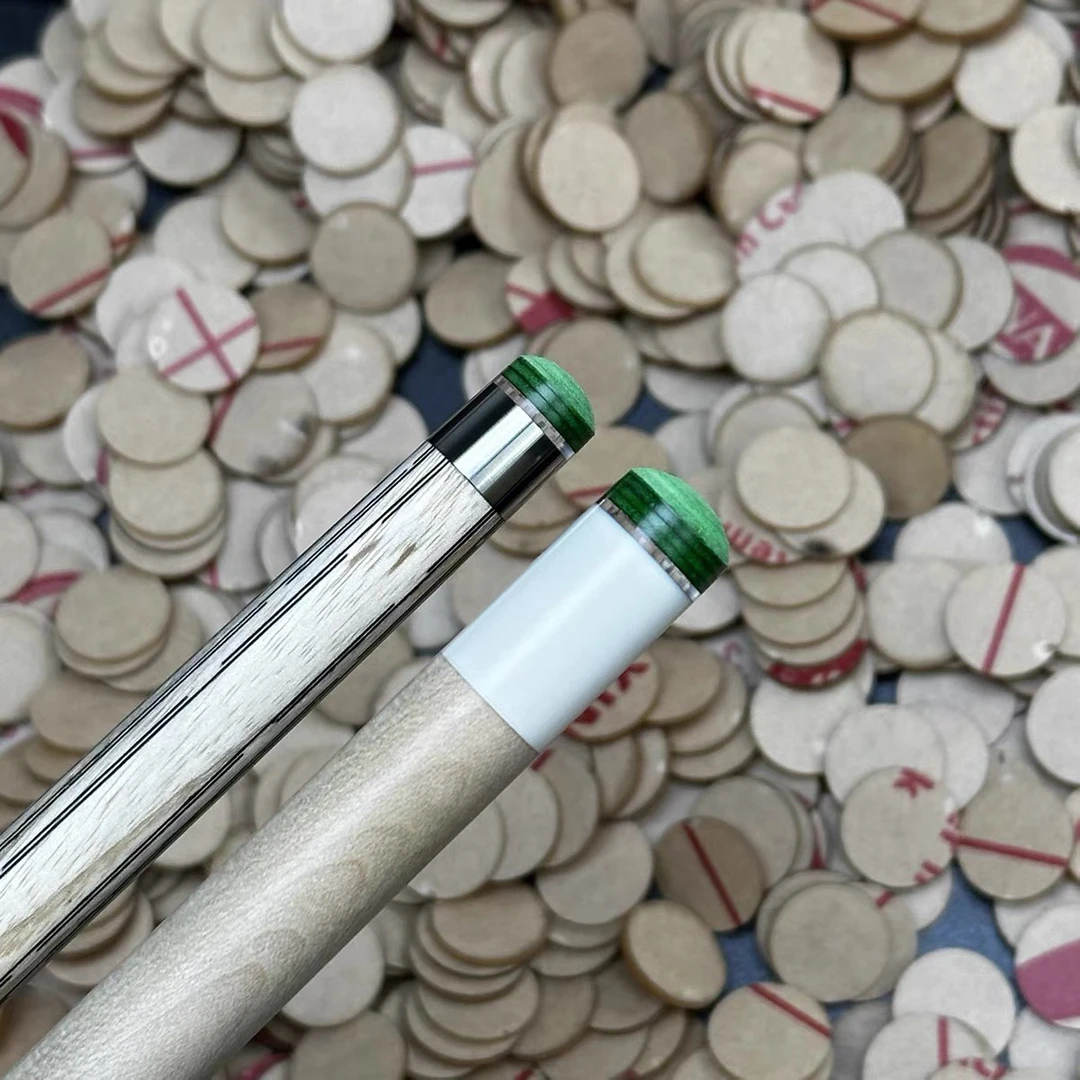 台球杆皮头垫片透明水晶垫片大头杆小头杆使用高透明高硬台球配件