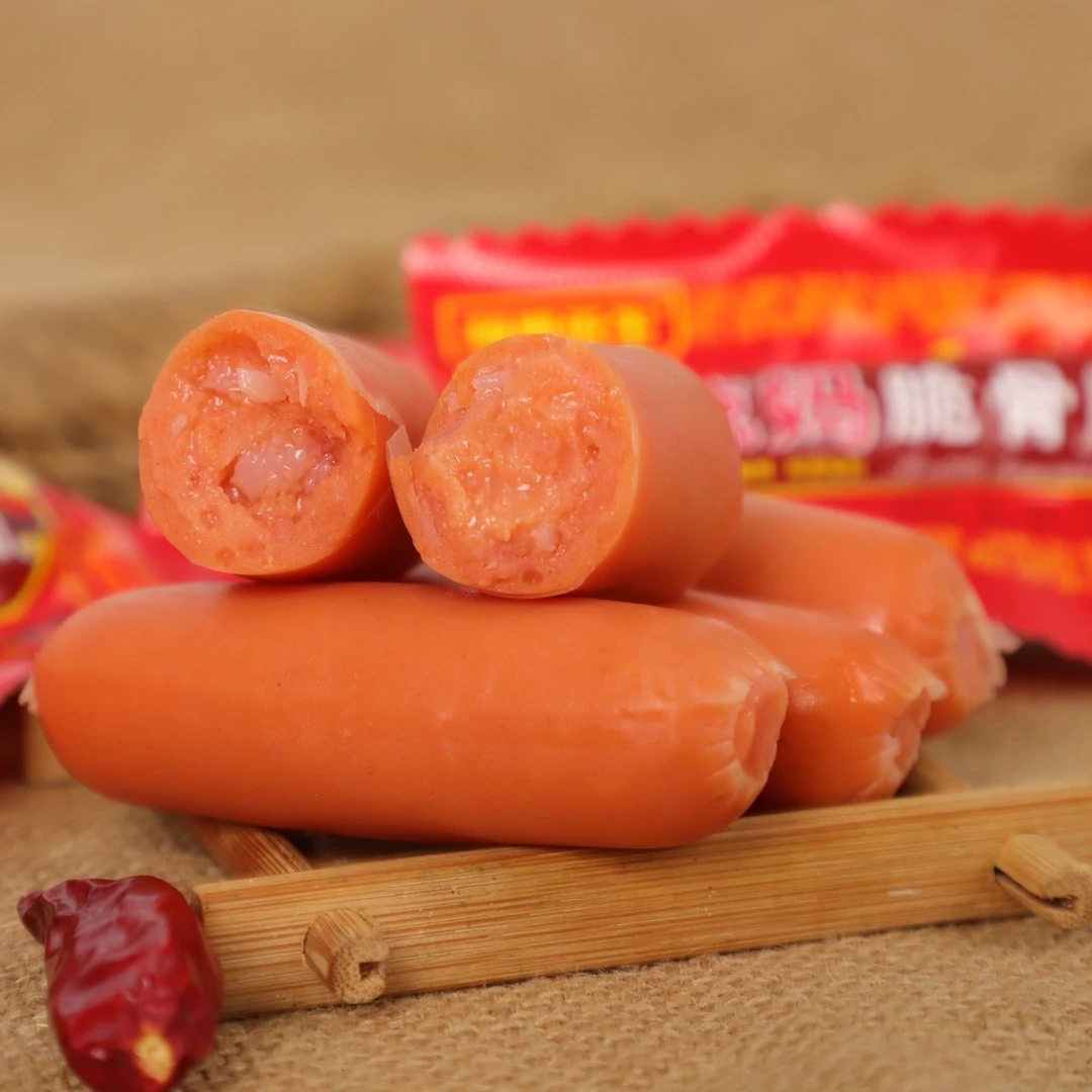 辣妈脆骨火腿肠热狗泡面即食整箱搭档劲脆香肠Q弹零食解馋休闲