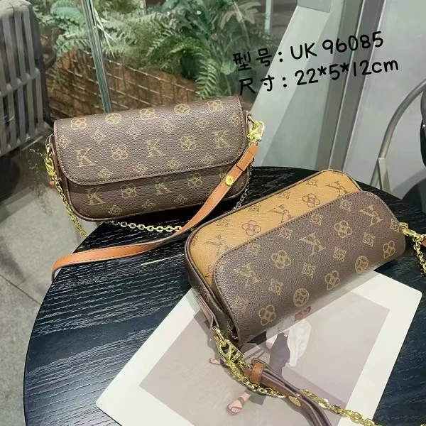 优库迪斯UK正品女包轻奢时尚麻将包气质女士腋下单肩斜挎小包包