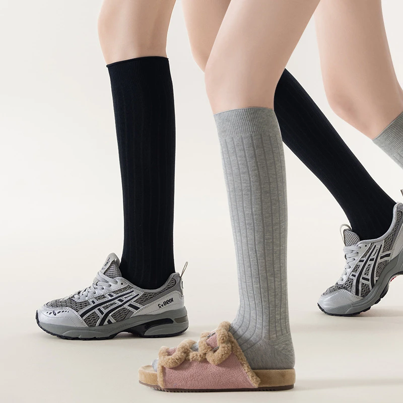［临时链接］春夏中筒袜丝袜精核棉袜子过膝袜小腿袜条纹瑜伽袜