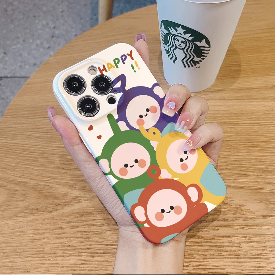 适用苹果/华为/OPPO/vivo/小米天线宝宝iPhone13菲林手机壳全包
