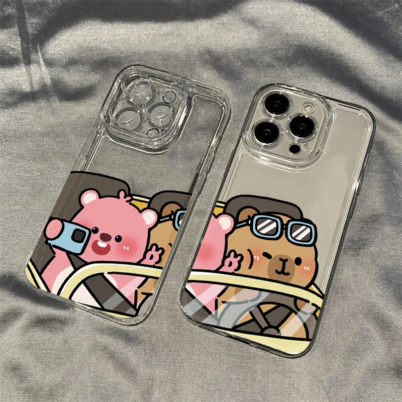 可爱拍照loopy苹果13手机壳适用华为iPhone15/14小米vivo/oppo软