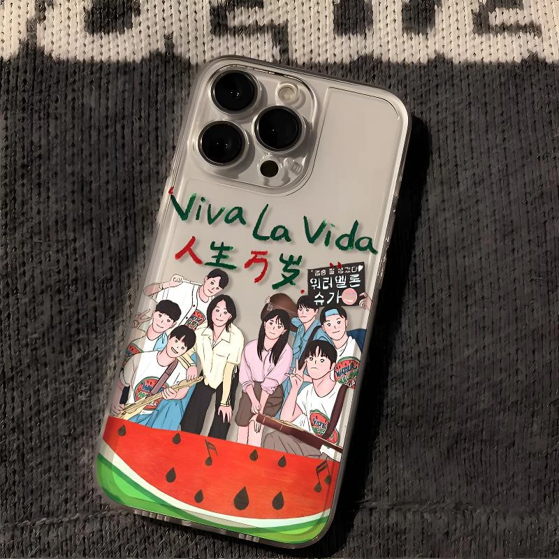 人生万岁苹果小米华为iPhone15/14promax手机壳13太空软壳12/11/x