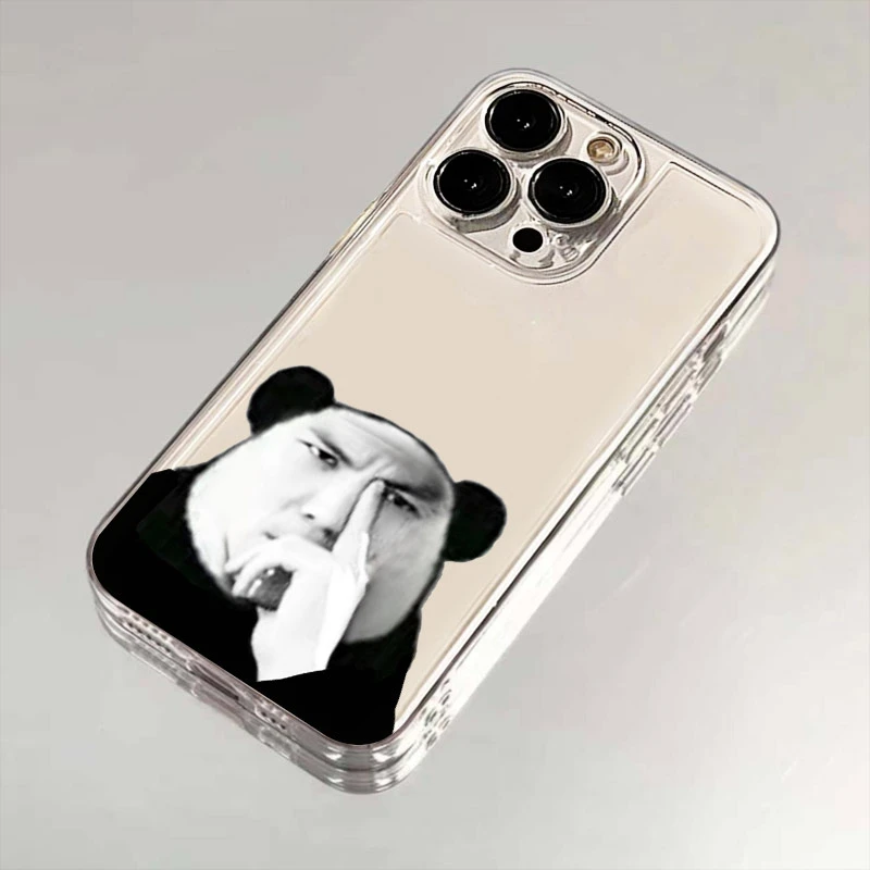 向左表情包适用苹果16手机壳华为iPhone15/14小米oppo/vivo软壳