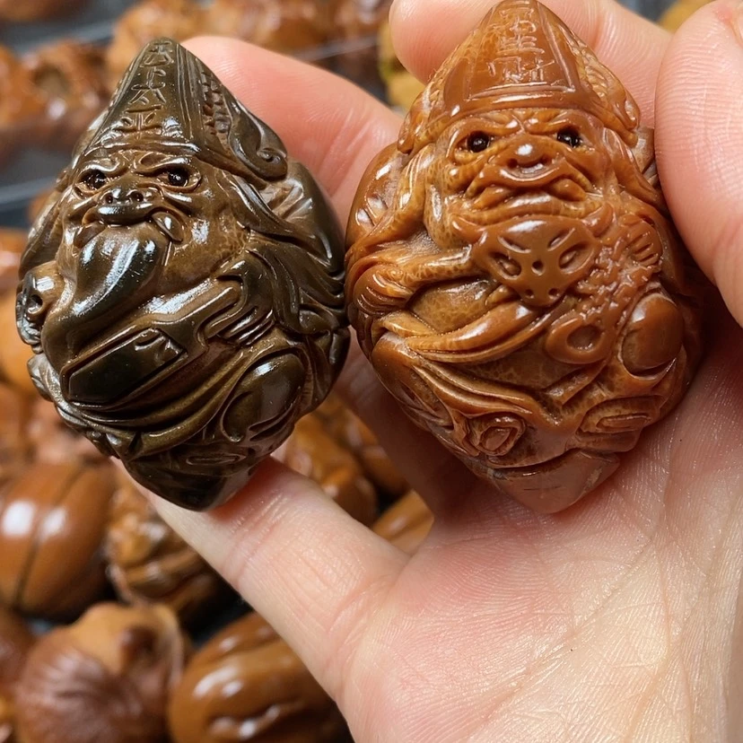 【闪购商品】橄榄核核雕唐****厂黑白