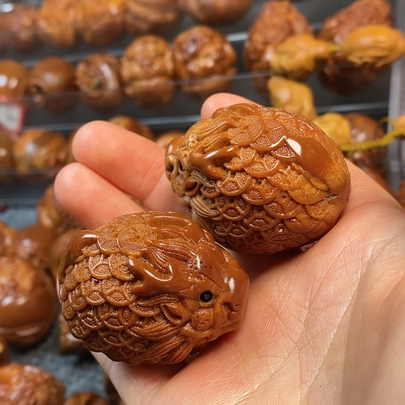 【闪购商品】橄榄核核雕金钱龟