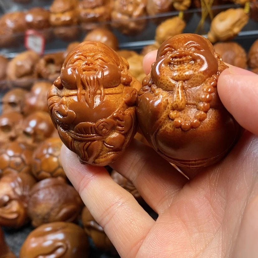 【闪购商品】橄榄核核雕财迷