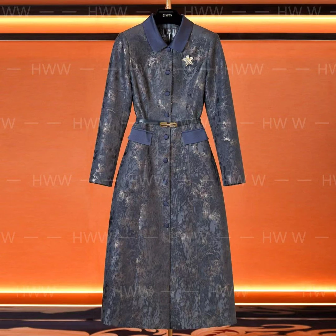 轻奢设计师女装连衣裙优雅气质修身时尚收腰连衣裙DHZRR404885