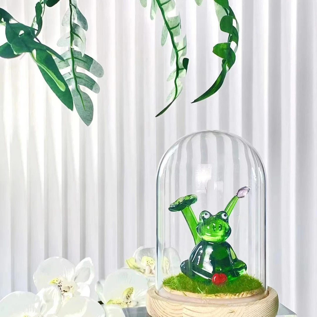 淄博琉璃小动物带罩